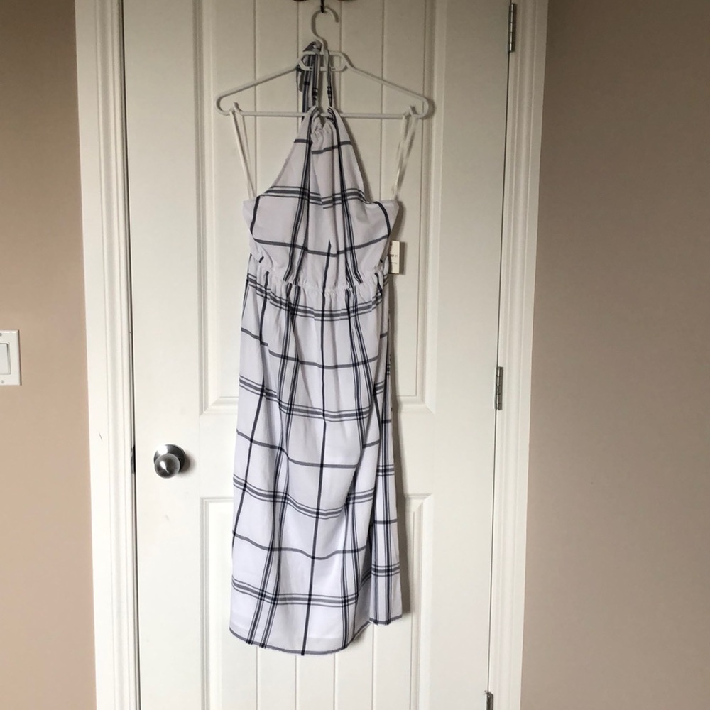 Backless midi dress